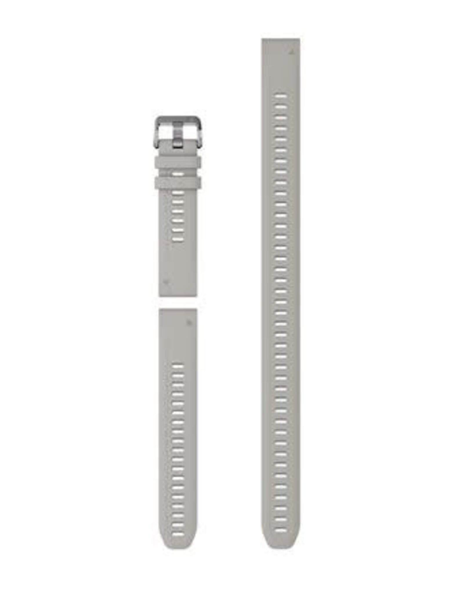 Garmin QuickFit Silicone 20 mm Watch Band - Fog Gray (3-piece Dive Set)