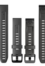 Garmin QuickFit Silicone 20 mm Watch Band - Graphite