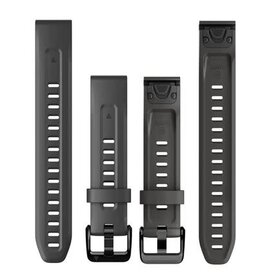 Garmin QuickFit Silicone 20 mm Watch Band - Graphite