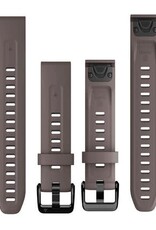 Garmin QuickFit Silicone 20 mm Watch Band - Shale  Gray