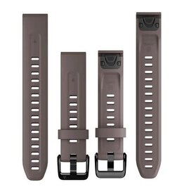 Garmin QuickFit Silicone 20 mm Watch Band - Shale  Gray