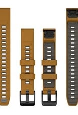 Garmin QuickFit Silicone 22 mm Watch Band - Autumn/Pebble Gray