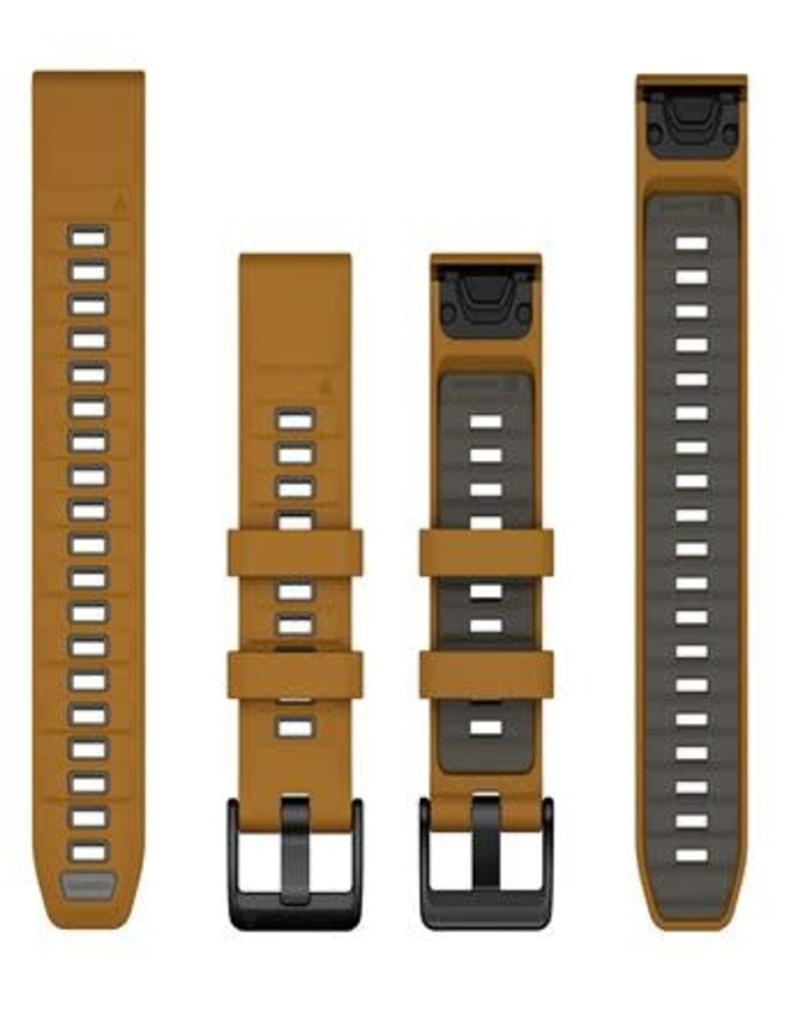 Garmin QuickFit Silicone 22 mm Watch Band - Autumn/Pebble Gray