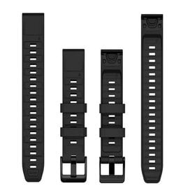 Garmin QuickFit Silicone 22 mm Watch Band - Black