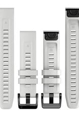 Garmin QuickFit Silicone 22 mm Watch Band - Carrera White
