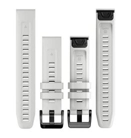 Garmin QuickFit Silicone 22 mm Watch Band - Carrera White