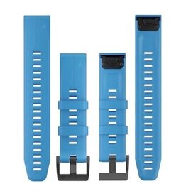Garmin QuickFit Silicone 22 mm Watch Band - Cyan Blue