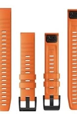 Garmin QuickFit Silicone 22 mm Watch Band - Ember Orange