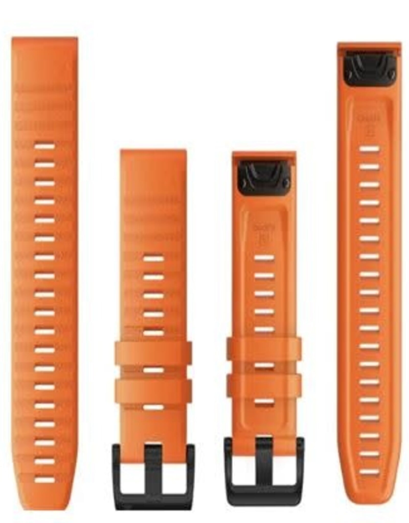 Garmin QuickFit Silicone 22 mm Watch Band - Ember Orange