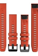 Garmin QuickFit Silicone 22 mm Watch Band - Flame Red