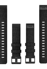 Garmin QuickFit Nylon 22 mm Watch Band - Heathered Black