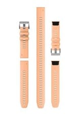 Garmin QuickFit Silicone 22 mm Watch Band - Shell Pink (3-piece Dive Set)