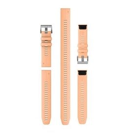 Garmin QuickFit Silicone 22 mm - Shell Pink Dive Set