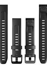 Garmin QuickFit Silicone 20 mm Watch Band - Black