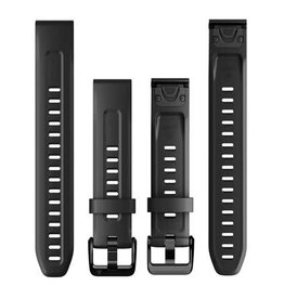Garmin QuickFit  Silicone 20 mm Watch Band - Black