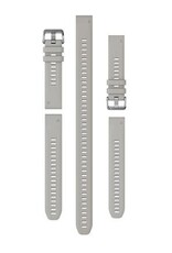 Garmin QuickFit Silicone 20 mm Watch Band - Fog Gray (3-piece Dive Set)