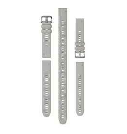Garmin QuickFit Silicone 20 mm - Fog Gray