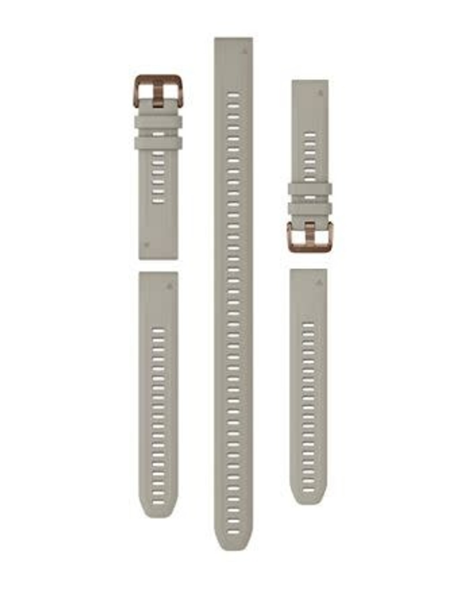 Garmin QuickFit Silicone 20 mm Watch Band - French Gray (3-piece Dive Set)