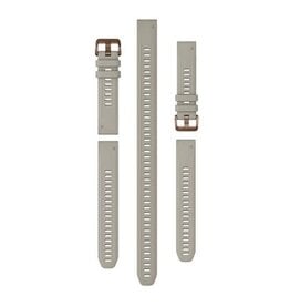 Garmin QuickFit Silicone 20 mm - French Gray Dive Set