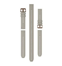 Garmin QuickFit Silicone 20 mm Watch Band - French Gray
