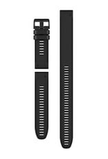 Garmin QuickFit Silicone 26mm Watch Band - Black (3-piece Dive Set)