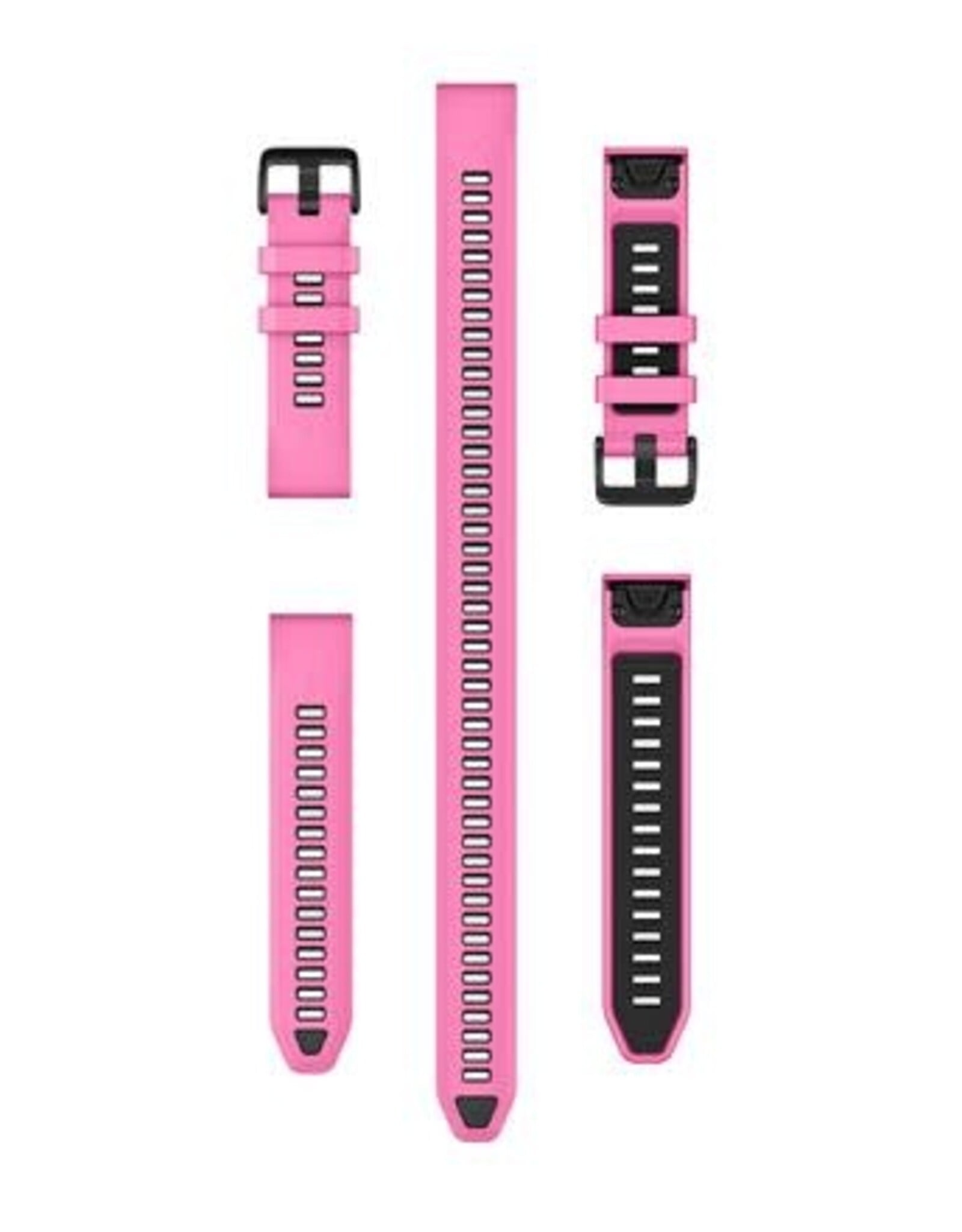 Garmin QuickFit Silicone 20mm Watch Bands - Pink Aurora (3-Piece Dive Set)