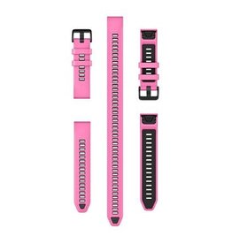 Garmin QuickFit Silicone 20mm Watch Bands - Pink Aurora