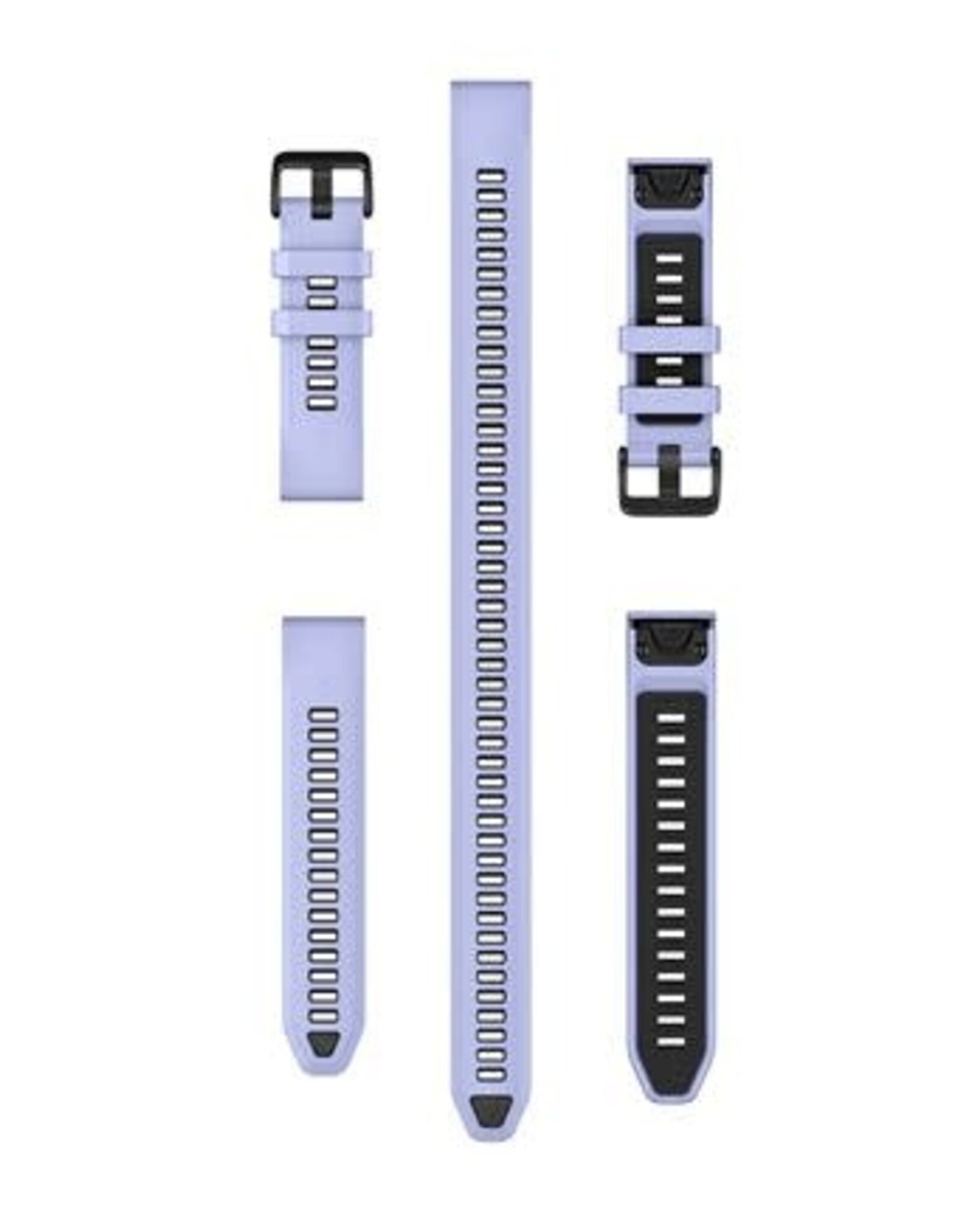 Garmin QuickFit Silicone 20mm Watch Band - Blueberry (3-Piece Dive Set)