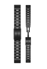 Garmin QuickFit Titanium 22 mm Watch Band - Vented with Carbon Gray DLC Coating