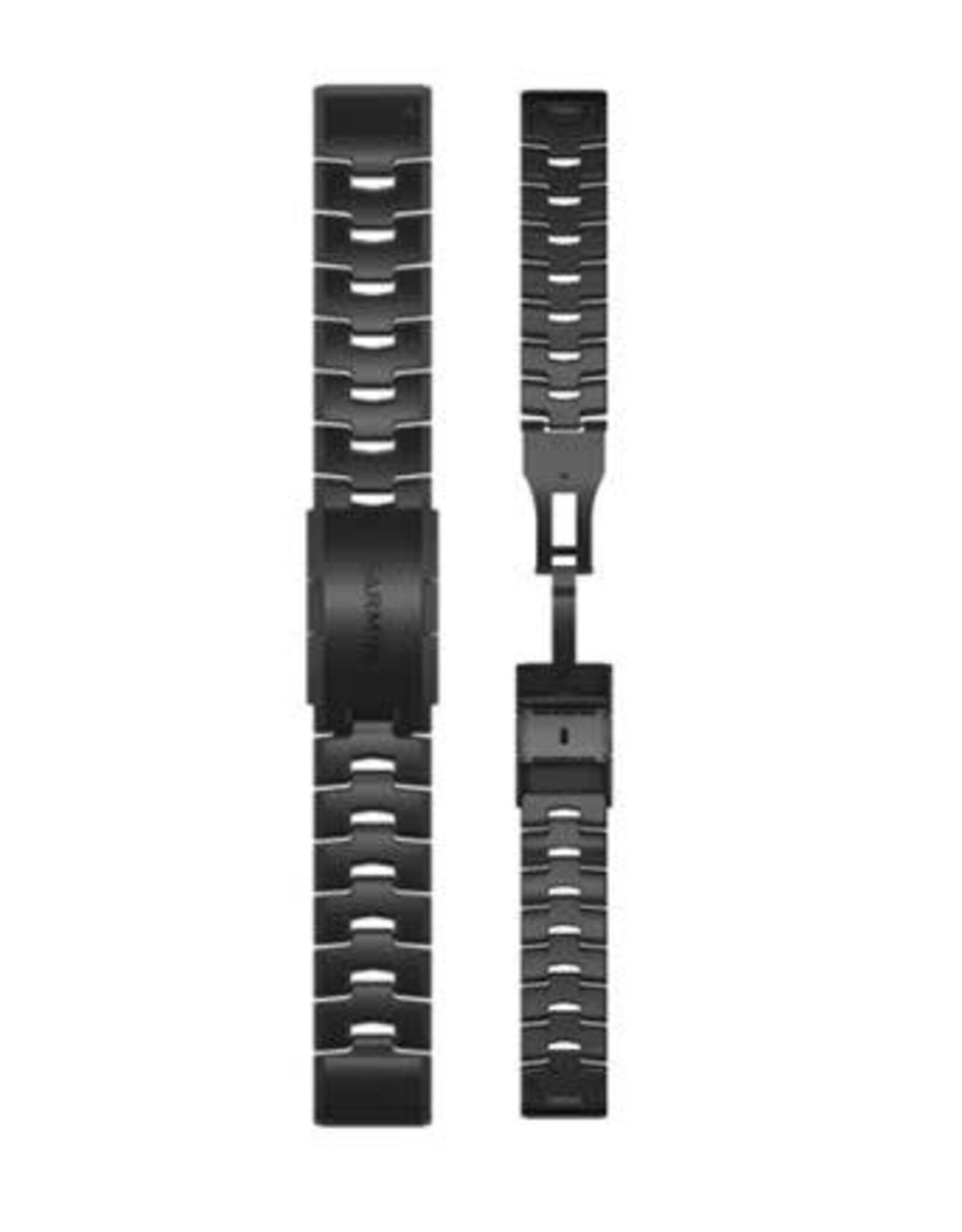 Garmin QuickFit Titanium 22 mm Watch Band - Vented with Carbon Gray DLC Coating
