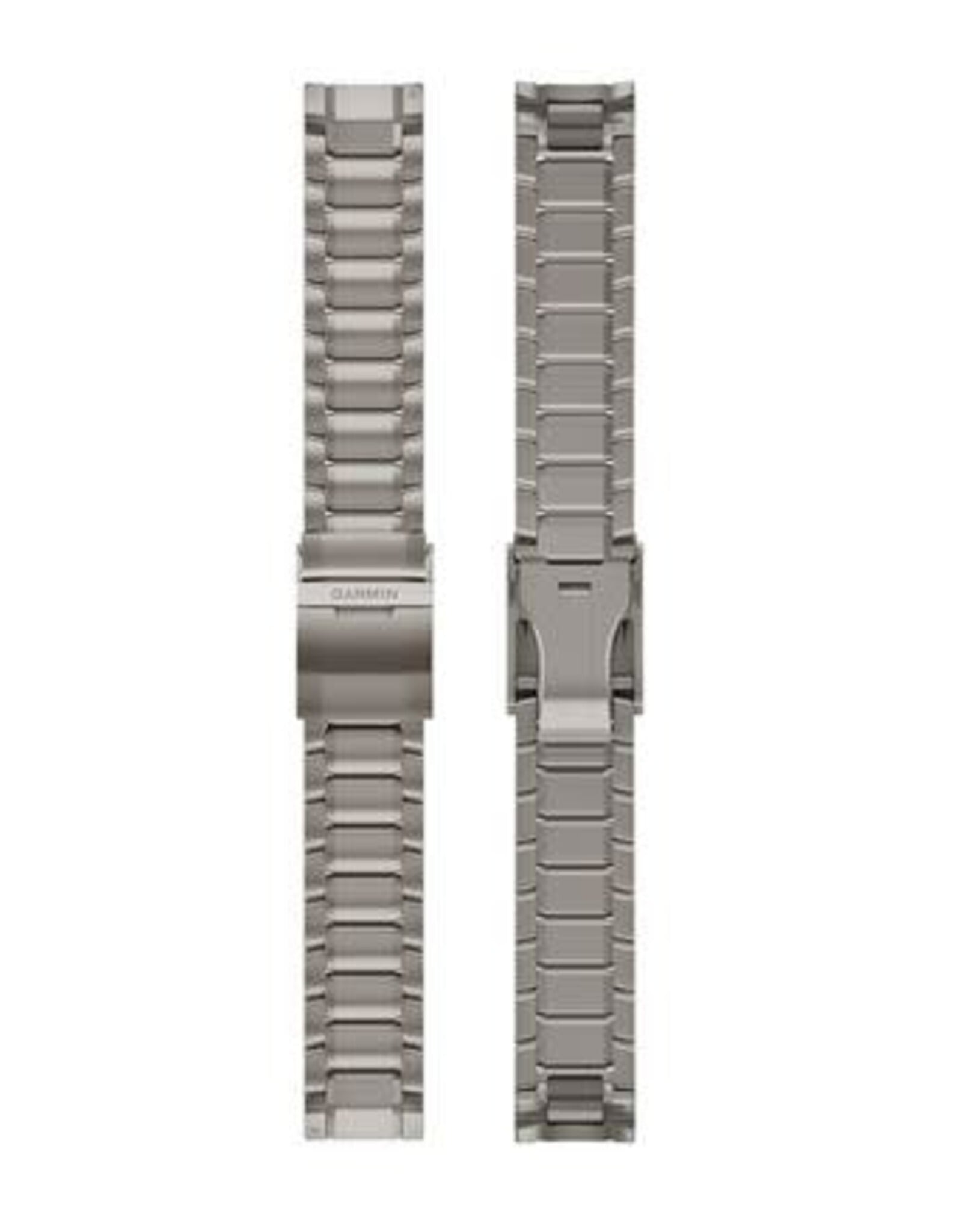 Garmin QuickFit Titanium 22 Watch Strap - Hardened Swept-Link
