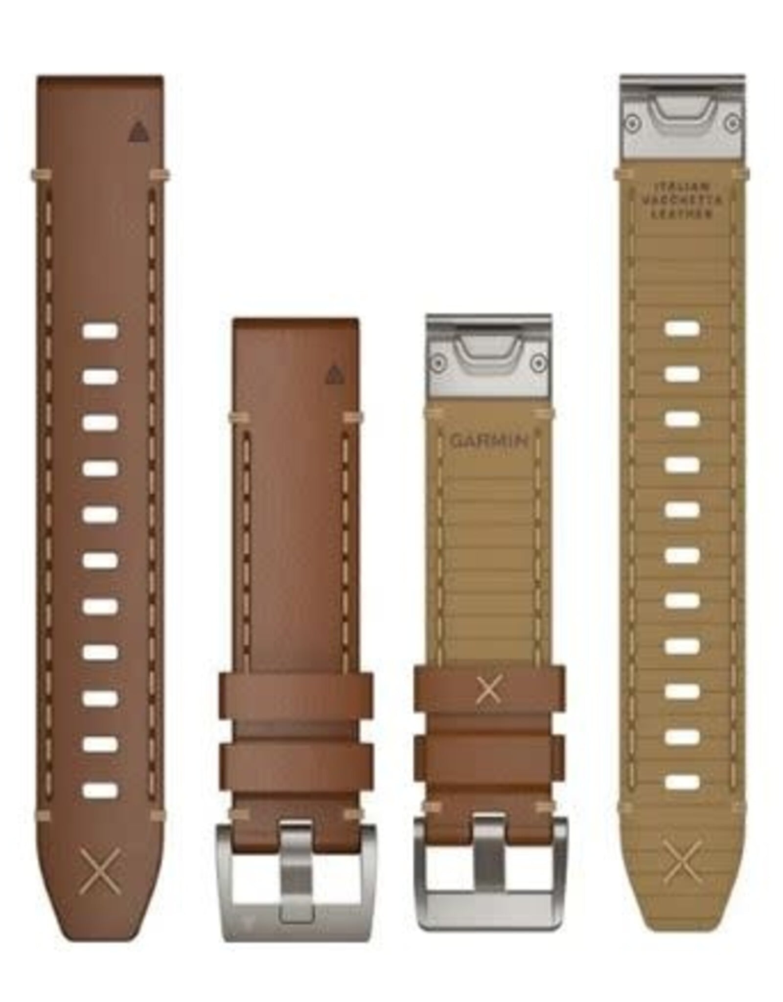 Garmin QuickFit Leather 22 mm Watch Band - Italian Vacchetta