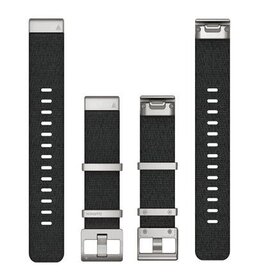 Garmin QuickFit Nylon 22 mm - Black Jacquard-Weave