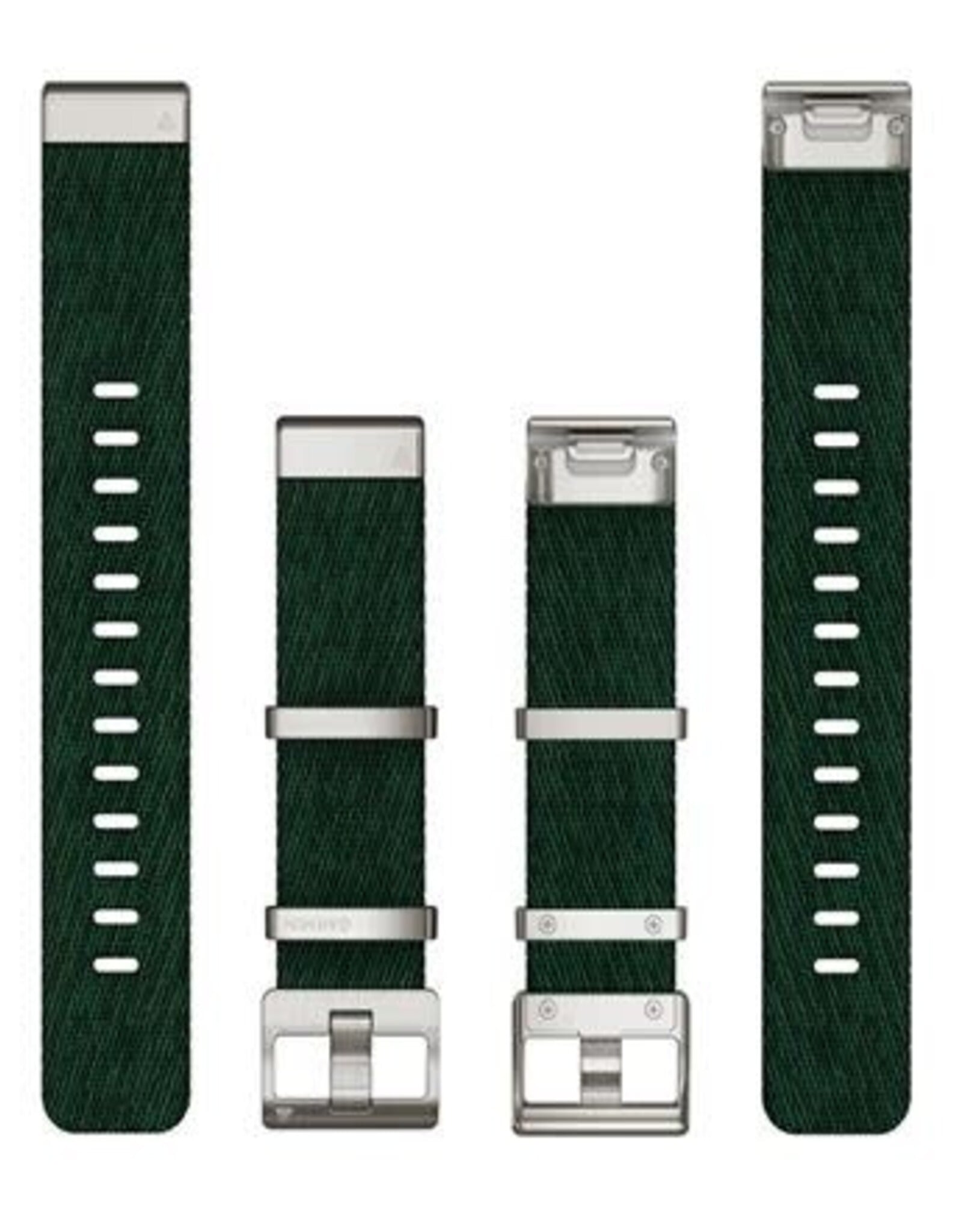 Garmin QuickFit Nylon 22 mm Watch Band – Pine Green Jacquard-Weave