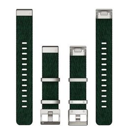 Garmin QuickFit Nylon 22 mm – Pine Green Jacquard-Weave