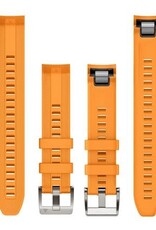 Garmin QuickFit Silicone 22 mm Watch Band - Spark Orange