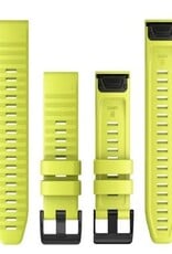 Garmin QuickFit Silicone 26mm Watch Band - Amp Yellow