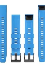 Garmin QuickFit Silicone 26mm Watch Band - Cyan Blue
