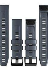 Garmin QuickFit Silicone Granite 26mm Watch Band - Blue
