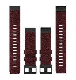 Garmin QuickFit Nylon 26mm - Heathered Red