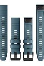 Garmin QuickFit Silicone 26mm Watch Band - Lakeside Blue