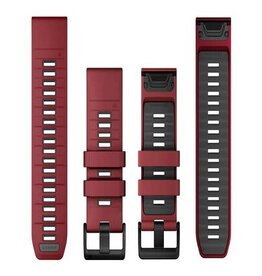 Garmin QuickFit Silicone 26mm - Marsala/Graphite