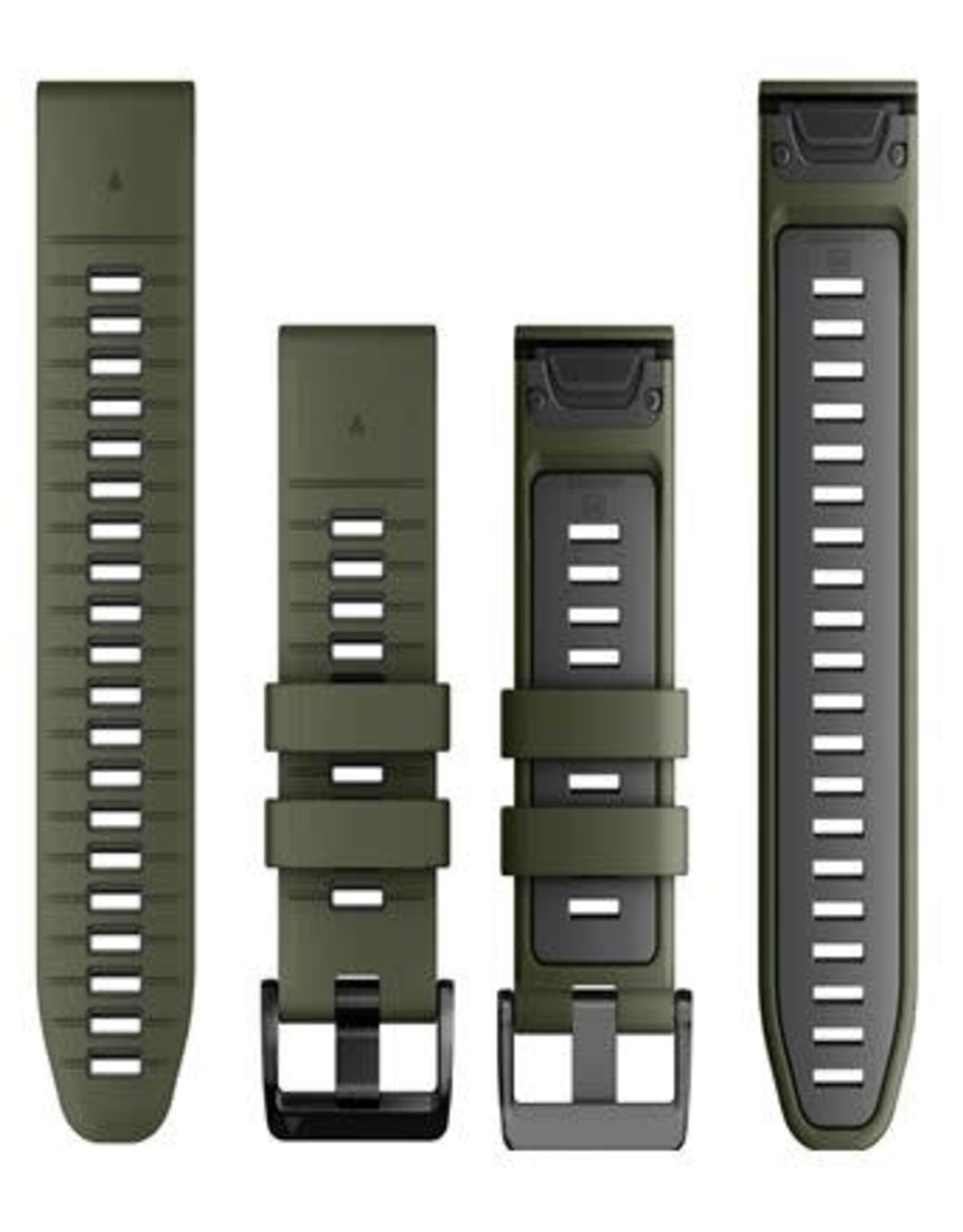Garmin QuickFit Silicone 26mm Watch Band - Moss/Graphite
