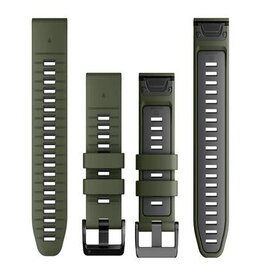 Garmin QuickFit Silicone 26mm - Moss/Graphite