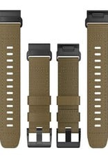 Garmin QuickFit Nylon 26mm Watch Band - Tactical Coyote Tan