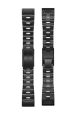 Garmin QuickFit Titanium 26mm Watch Band - Vented with Carbon Gray DLC Coating