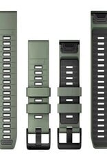 Garmin QuickFit Silicone 26mm Watch Band - Willow/Graphite