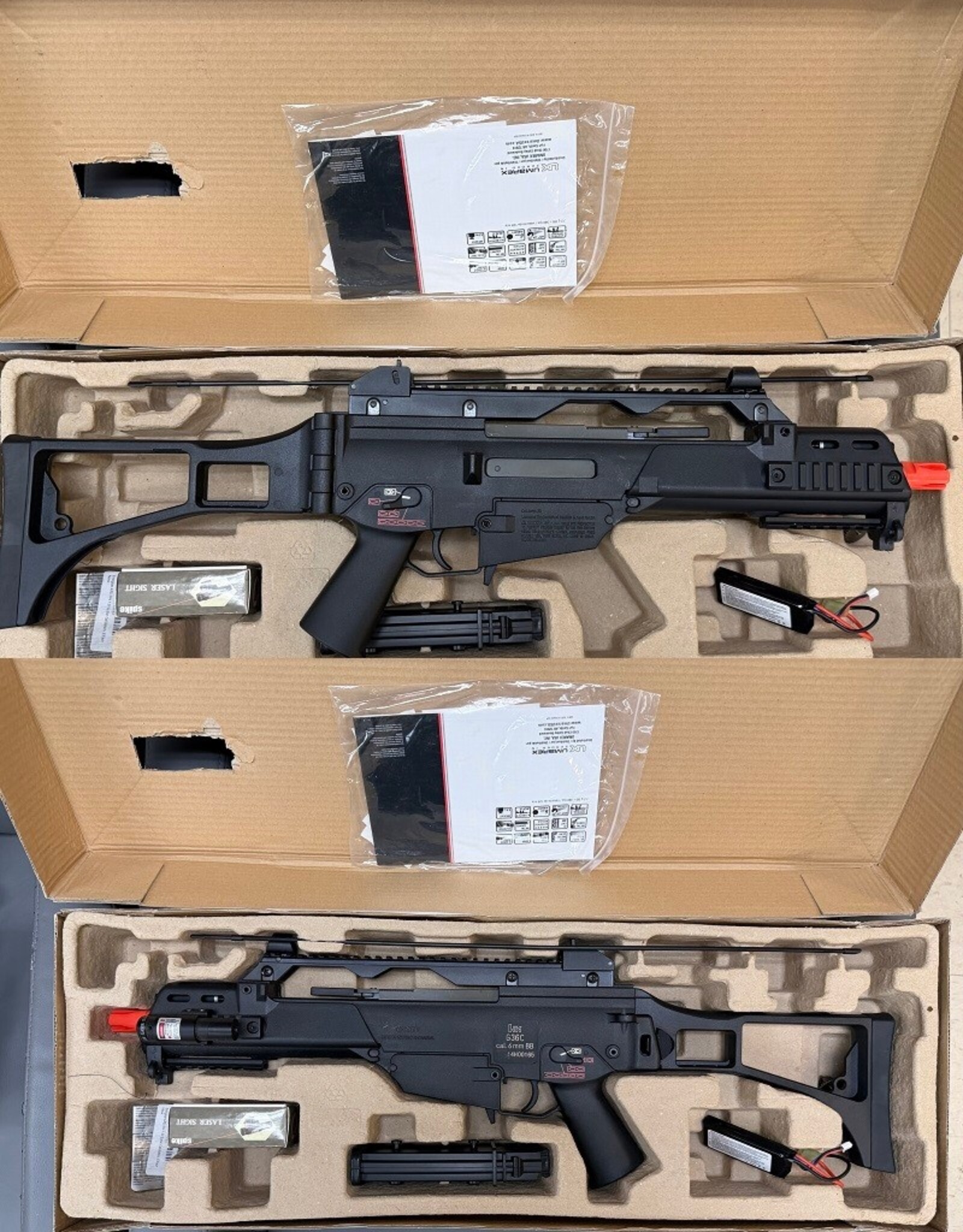 Umarex **PRE-OWNED** HK G36 C ELITE 6mm BB w/ Helmet