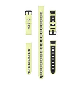 Garmin QuickFit  Silicone 26 Watch Band - Citron (3-piece Dive Set)