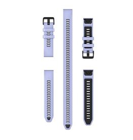 Garmin QuickFit Silicone 26mm Watch Band - Blueberry (3-piece Dive Set)